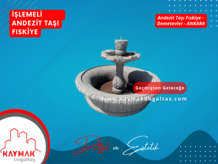 İŞLEMELİ ANDEZİT TAŞI FISKİYE