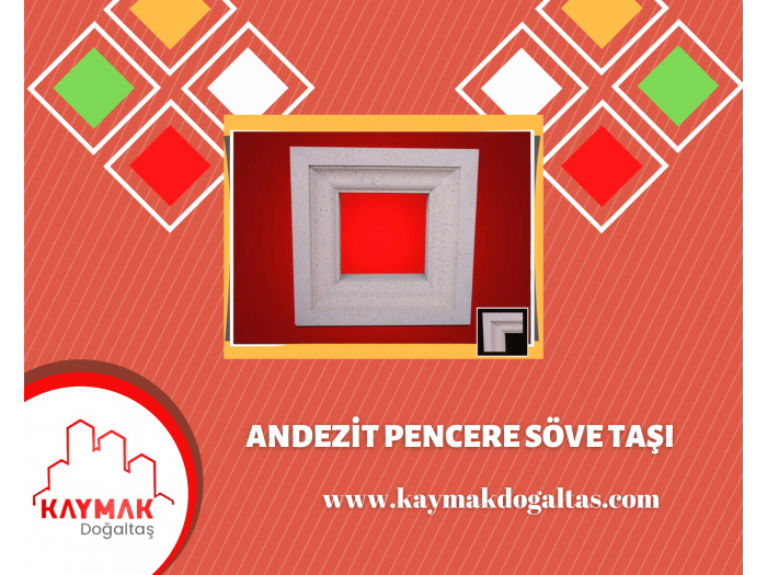 ANDEZİT PENCERE SÖVE TAŞI