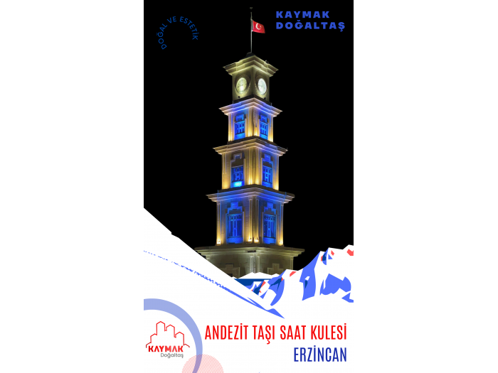 ANDEZİT TAŞI SAAT KULESİ 